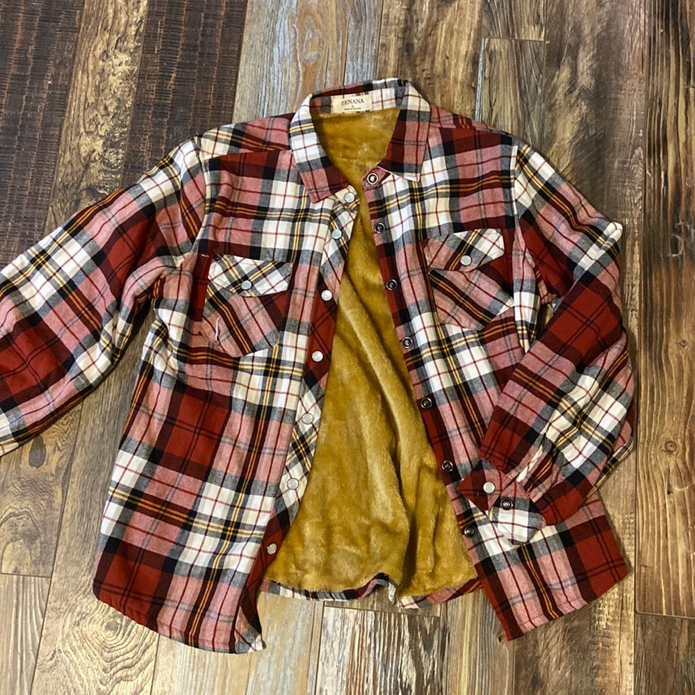 Size L Boutique Lined Flannel